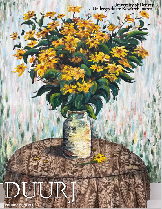 					View Vol. 6 No. 1 (2025): University of Denver Undergraduate Research Journal
				