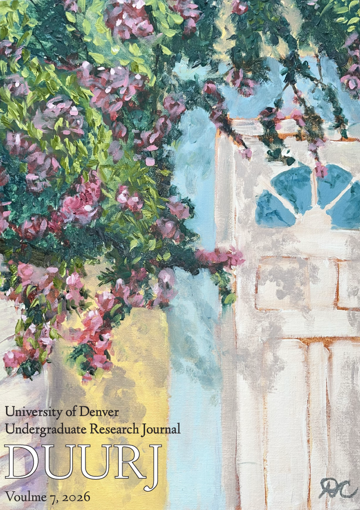 					View Vol. 7 No. 1 (2026): University of Denver Undergraduate Research Journal
				